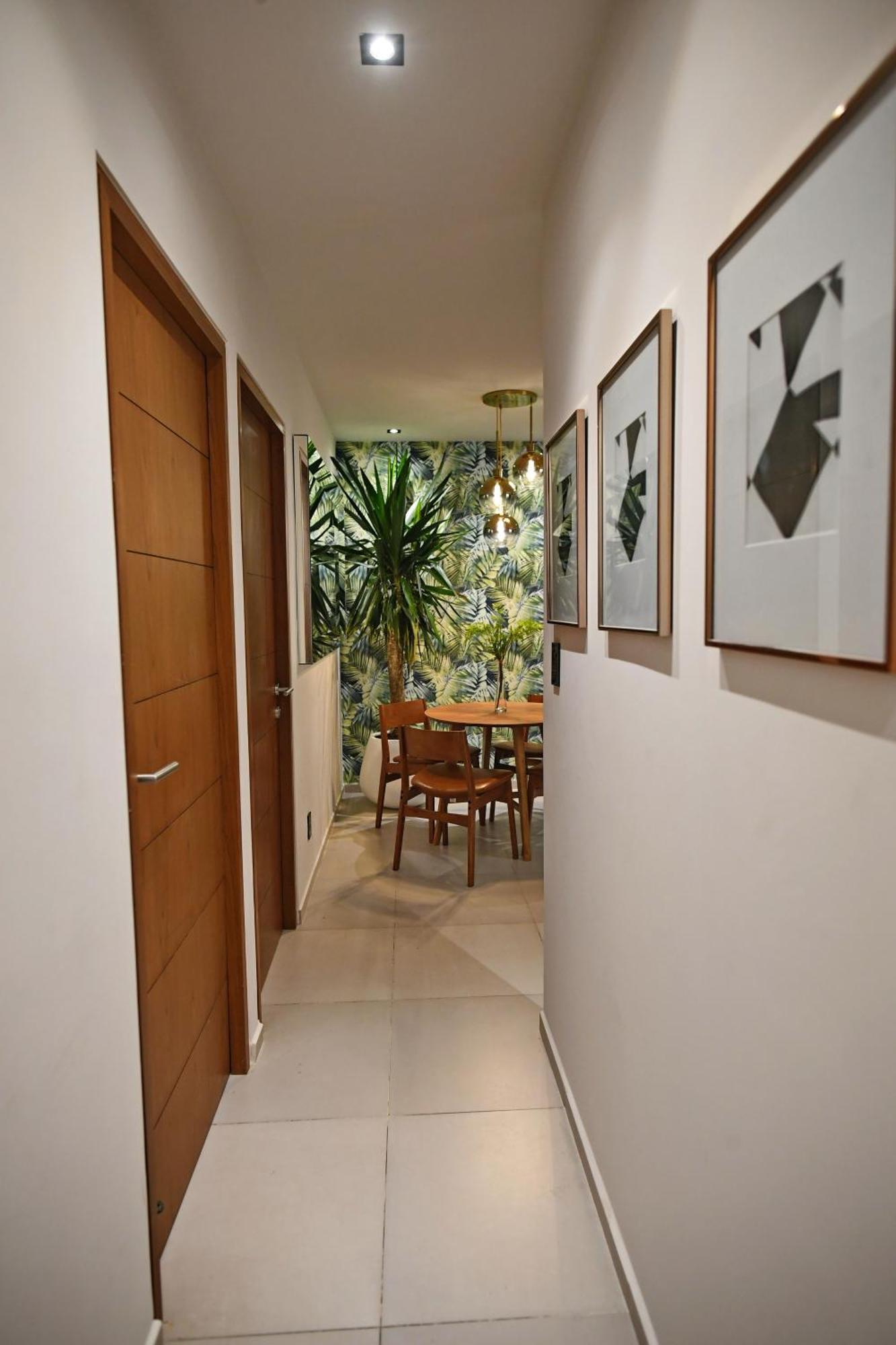 Beachfront Apartment Blue Vista Cancun Bagian luar foto